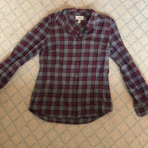 Jcrew long sleeve flannel button down
